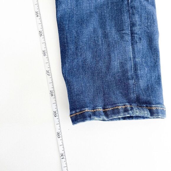H&M Womens Classic Denim Low Waist Jeggings Jeans Blue Stretchy Size 28 - Picture 8 of 9